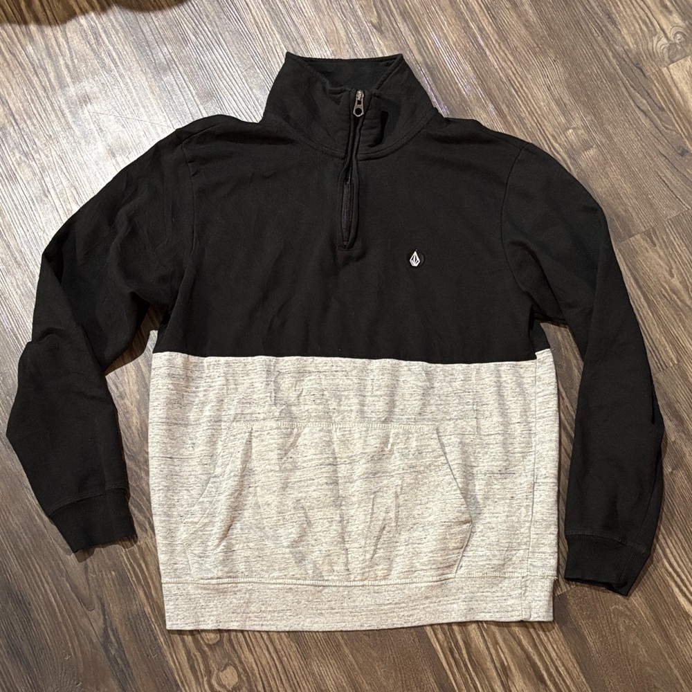 Volcom 1/4 zip sweatshirt/track jacket